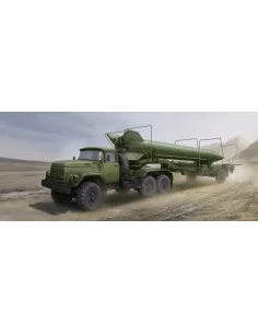 Soviet Zil-131V tow 2T3M1 Trailer with 8K14 Missile, 1/35 - Trumpet...