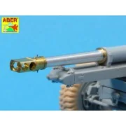 Late barrel MK2 with muzzle brake to British 25 pdr, 1/35 - Aber Mo...