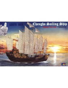 Chinesische Dschunke Chengho 1405-1430, 1/60 - Trumpeter 01202