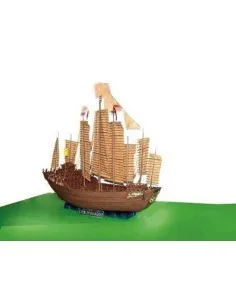 Chinesische Dschunke Chengho 1405-1430, 1/60 - Trumpeter 01202 2