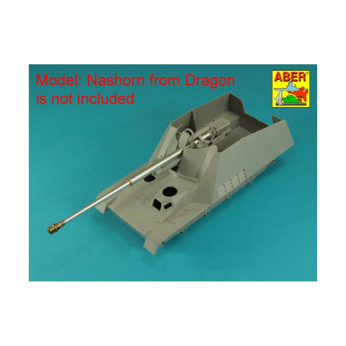 Barrel for German Nashorn with 8, 8cm Pak 43/1, 1/35 - Aber Models ...