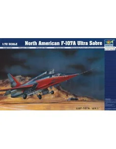 North American F-107 A Ultra Sabre, 1/72 - Trumpeter 01605