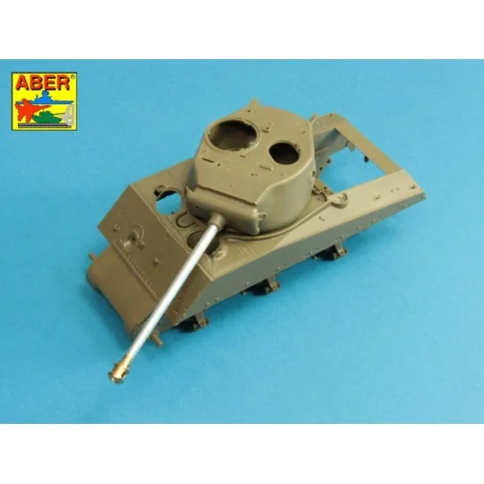 U.S 76 mm M1A2 barrel for Sherman - Aber Models 35 L-137