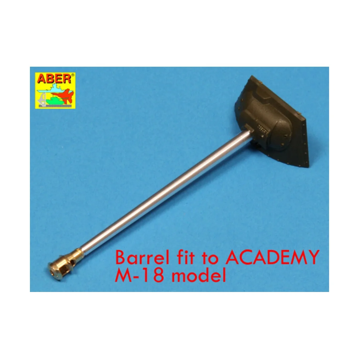 U.S 76 mm M1A2 barrel for Sherman - Aber Models 35 L-137