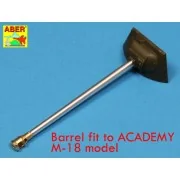 U.S 76 mm M1A2 barrel for Sherman, 1/35 - Aber Models 35 L-137