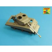 U.S 76 mm M1A2 barrel for Sherman - Aber Models 35 L-137