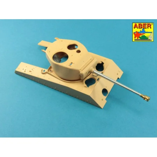 U.S 76 mm M1A2 barrel for Sherman, 1/35 - Aber Models 35 L-137