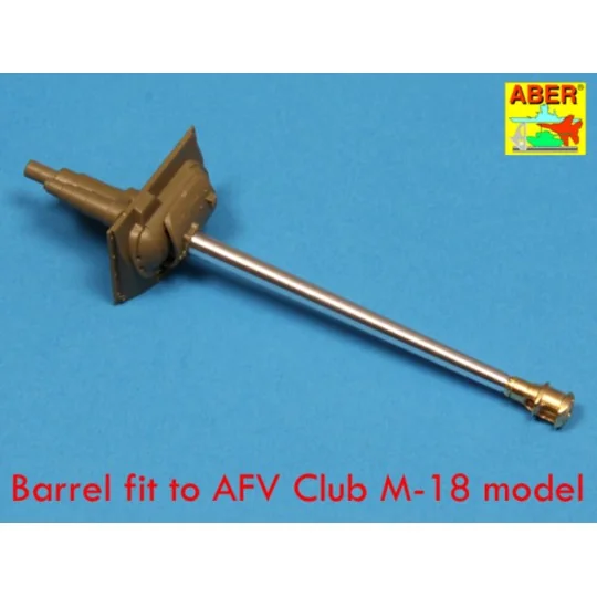U.S 76 mm M1A2 barrel for Sherman, 1/35 - Aber Models 35 L-137