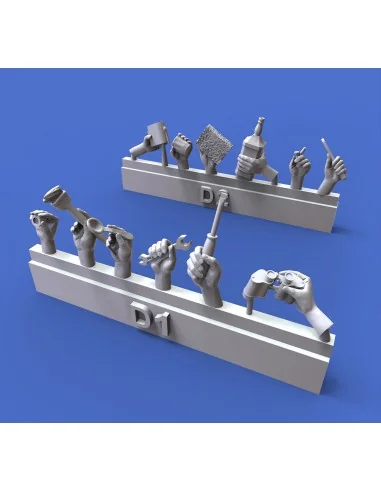 [NO_DESC] Assorted hands set No.4, 1/35 - Royal Model RM914