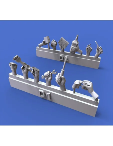 Assorted hands set No.4, 1/35 - Royal Model RM914
