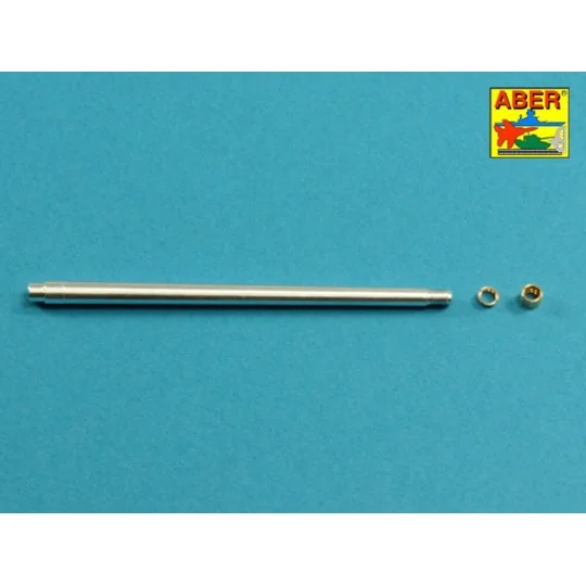 76 mm barrel with protector for Sherman M4, 1/35 - Aber Models 35 L... 76 mm barrel with protector for Sherman M4, 1/35 - Aber Models 35 L...