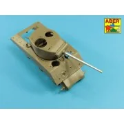 76 mm barrel with protector for Sherman M4, 1/35 - Aber Models 35 L... 76 mm barrel with protector for Sherman M4, 1/35 - Aber Models 35 L...