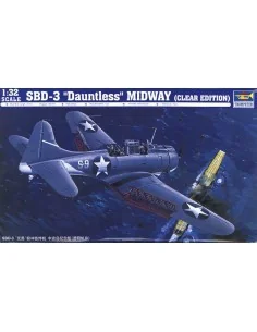 SBD-3 Dauntless Midway US Navy, 1/32 - Trumpeter 02244