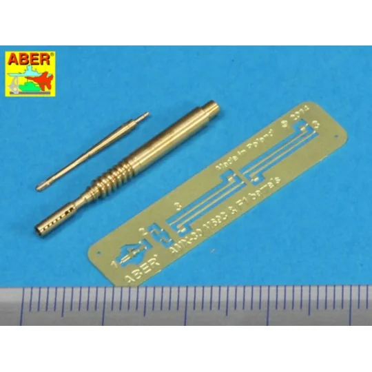 Barrel 20 mm and 7, 62 for AMX-30, 1/35 - Aber Models 35 L-142