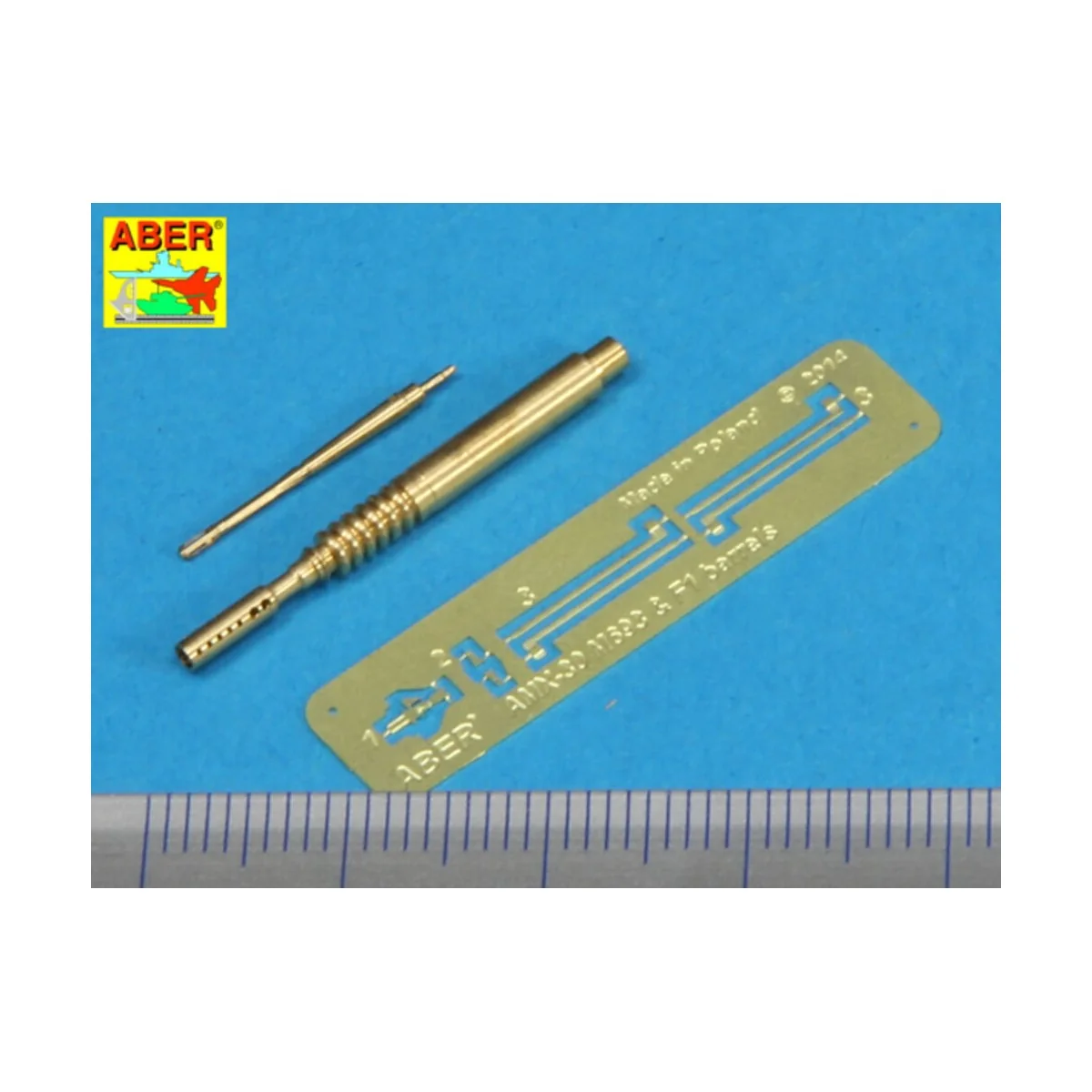 Barrel 20 mm and 7, 62 for AMX-30, 1/35 - Aber Models 35 L-142