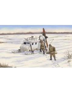 Soviet NKL-16 Armoured Aerosan, 1/35 - Trumpeter 02337