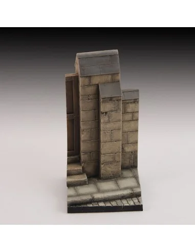 [NO_DESC] Base with wall and road, 1/32 - Royal Model RM921
