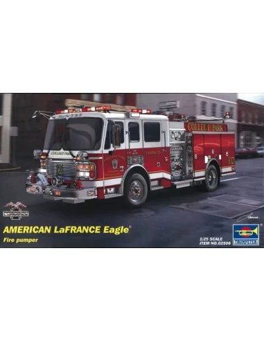 American LaFrance Eagle Fire Pumper 2002, 1/25 - Trumpeter 02506
