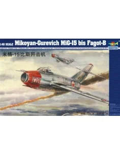 MiG-15 bis Fagot, 1/48 - Trumpeter 02806
