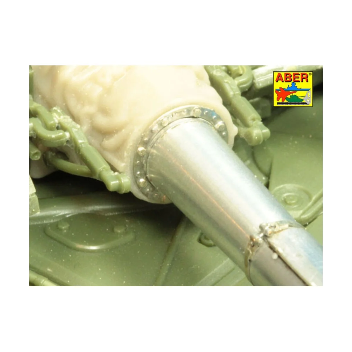 125mm 2A46M-5 Barrel for Russian Tank T-90 & T-90A, 1/35 - Aber Mod...