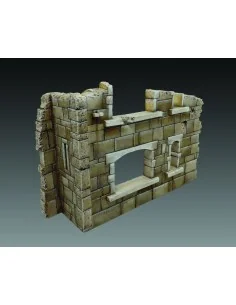 Ruined building section, 1/35 - Royal Model RM927