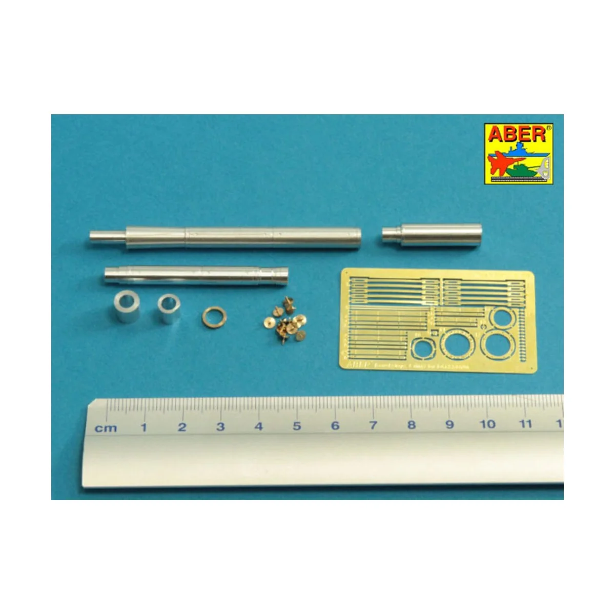 125mm 2A46M-5 Barrel for Russian Tank T-90 & T-90A - Aber Models 35...