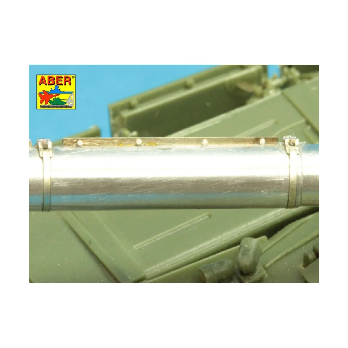 125mm 2A46M-5 Barrel for Russian Tank T-90 & T-90A, 1/35 - Aber Mod...