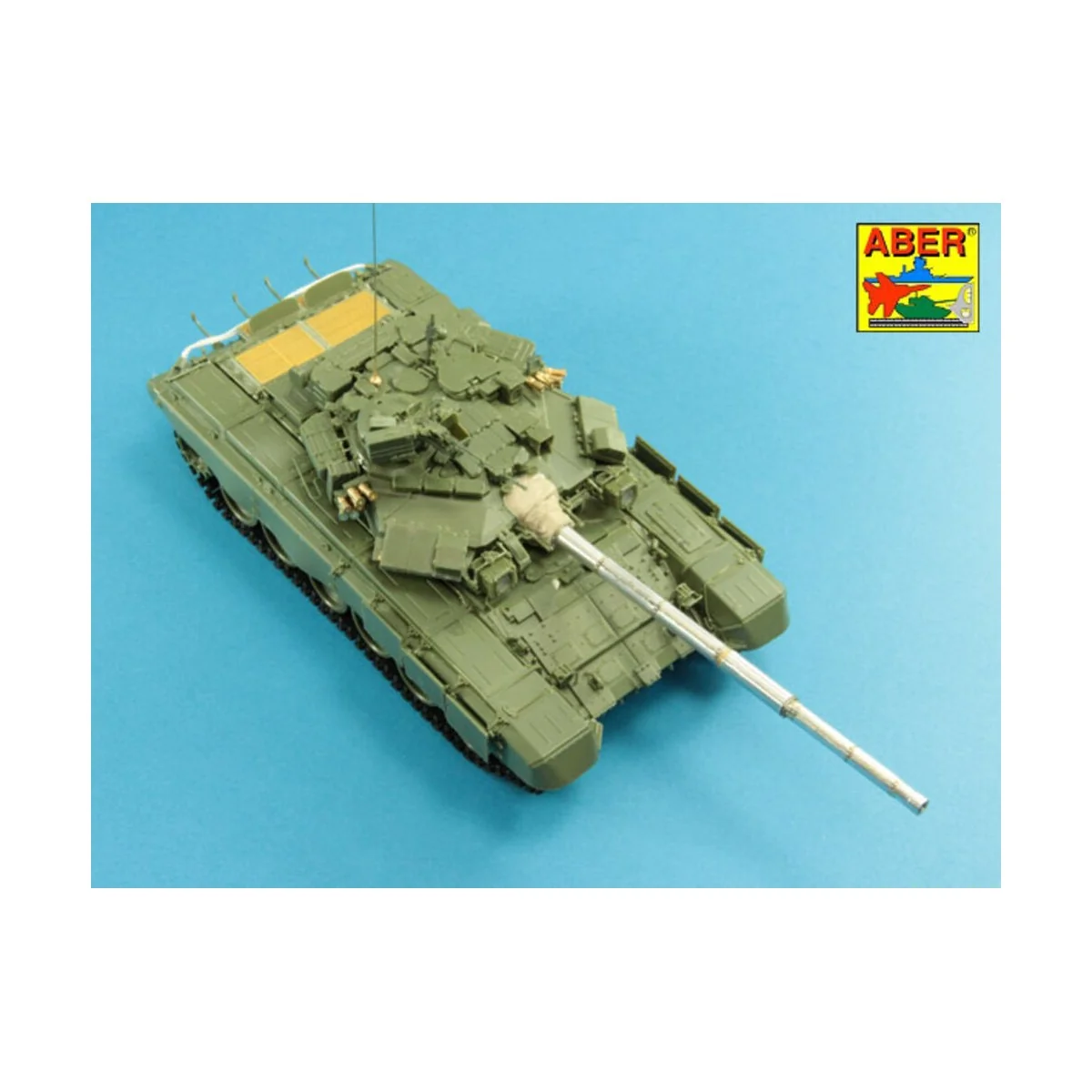 125mm 2A46M-5 Barrel for Russian Tank T-90 & T-90A - Aber Models 35...