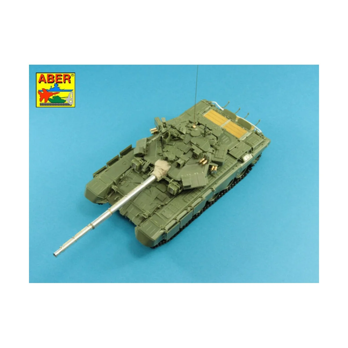 125mm 2A46M-5 Barrel for Russian Tank T-90 & T-90A, 1/35 - Aber Mod...