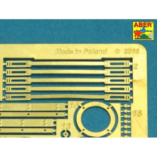 125mm 2A46M-5 Barrel for Russian Tank T-90 & T-90A - Aber Models 35...