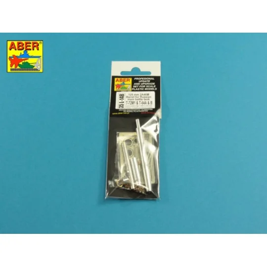 125mm 2A46M Barrel for Russian Tank T-72M1 & T-64A/B - Aber Models ...