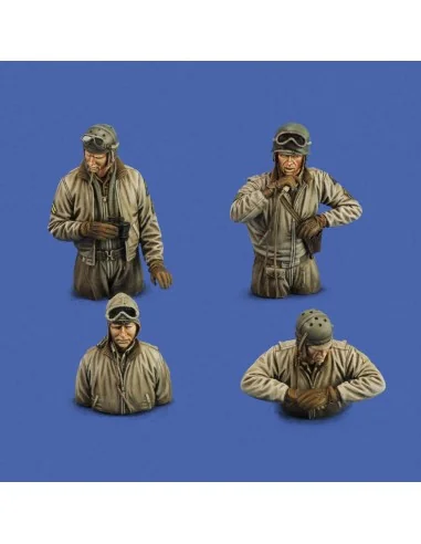 U.S. tank crew WWII, 1/35 - Royal Model RM932