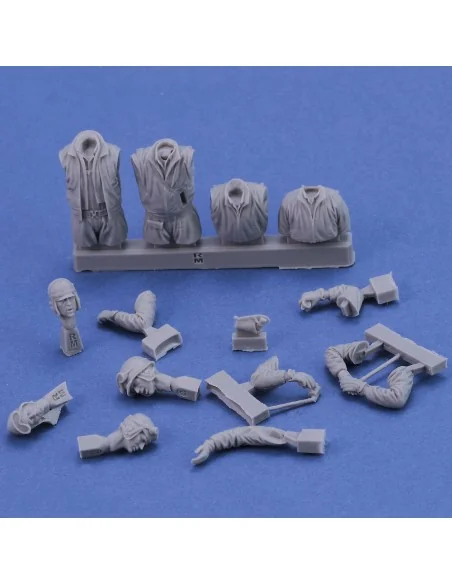 U.S. tank crew WWII, 1/35 - Royal Model RM932