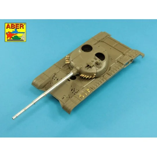 125mm 2A46M Barrel for Russian Tank T-72M1 & T-64A/B - Aber Models ...