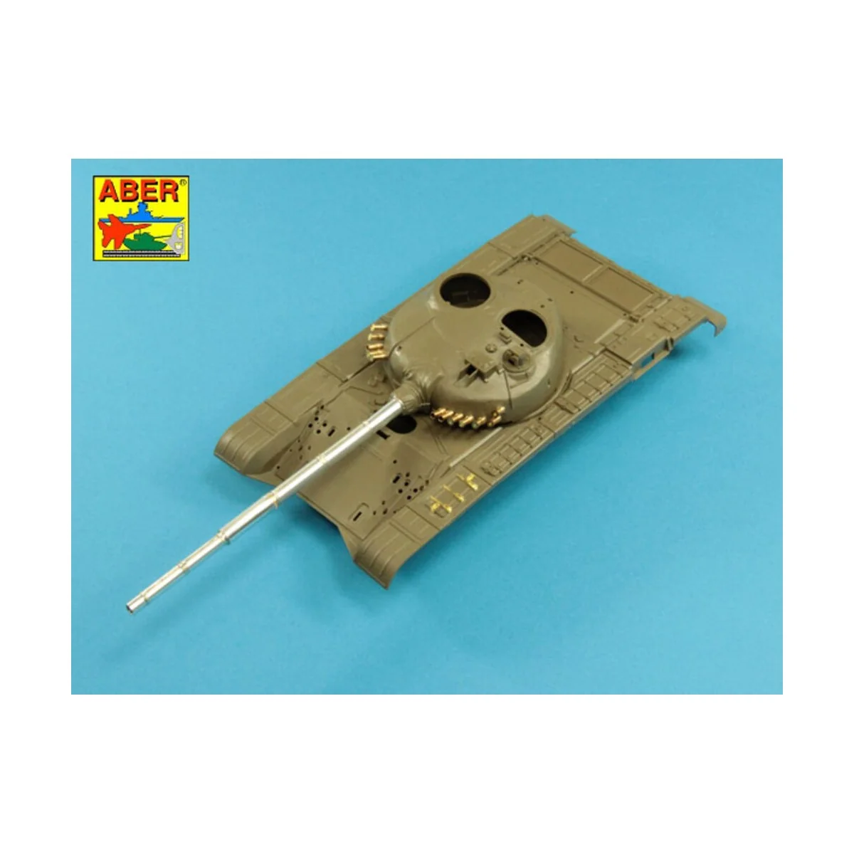 125mm 2A46M Barrel for Russian Tank T-72M1 & T-64A/B - Aber Models ...