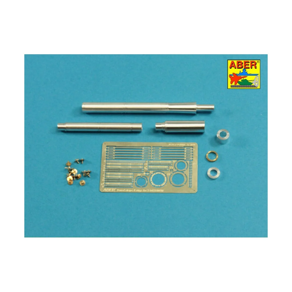 125mm 2A46M Barrel for Russian Tank T-72M1 & T-64A/B, 1/35 - Aber M...