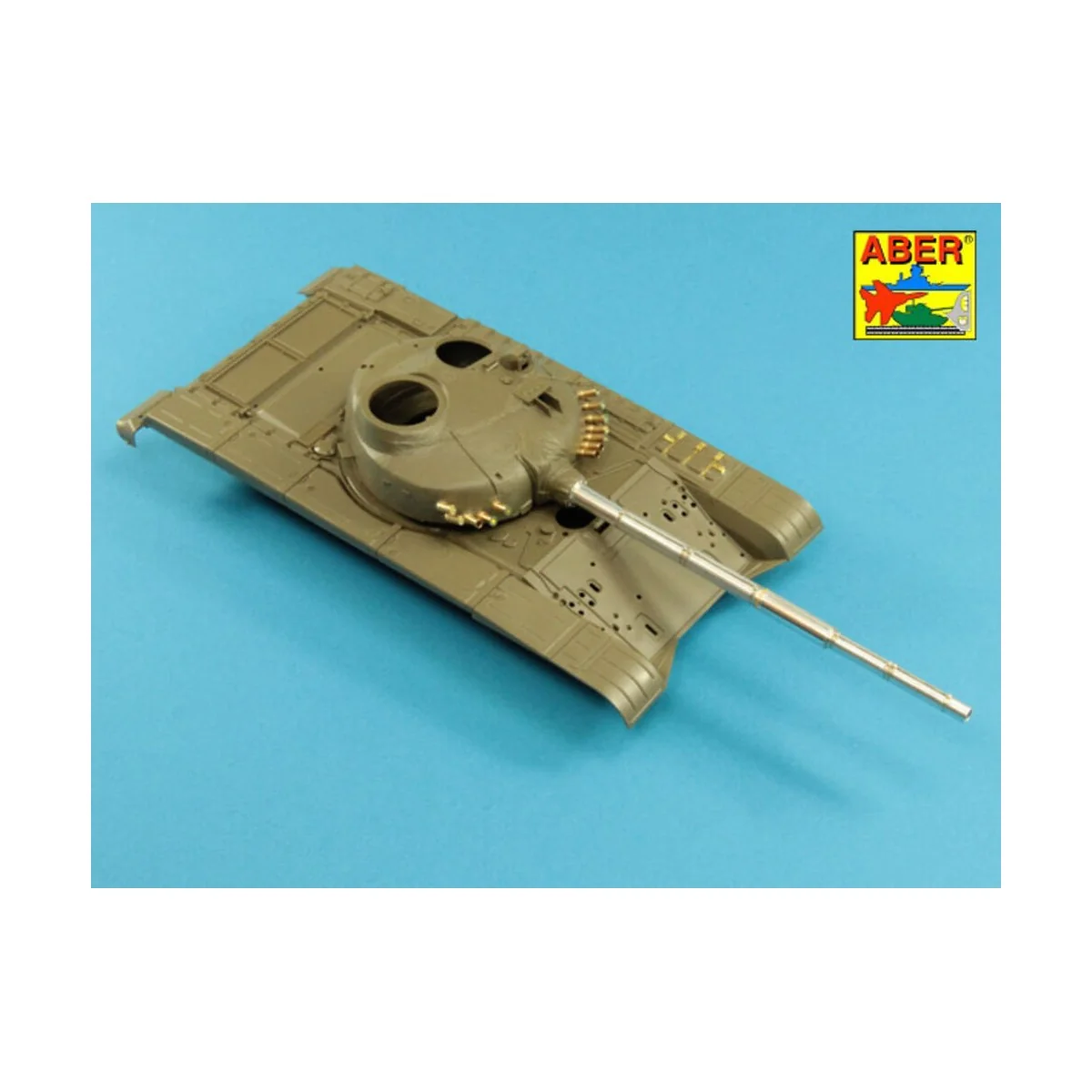125mm 2A46M Barrel for Russian Tank T-72M1 & T-64A/B - Aber Models ...