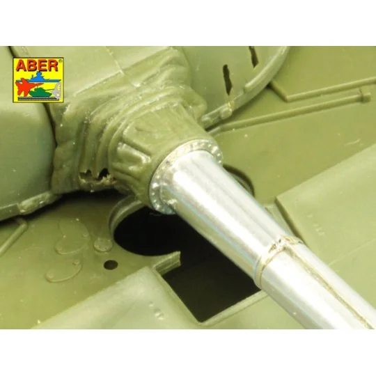 125mm 2A46M Barrel for Russian Tank T-72M1 & T-64A/B - Aber Models ...