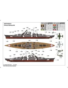 Bismarck, 1/200 - Trumpeter 03702 2