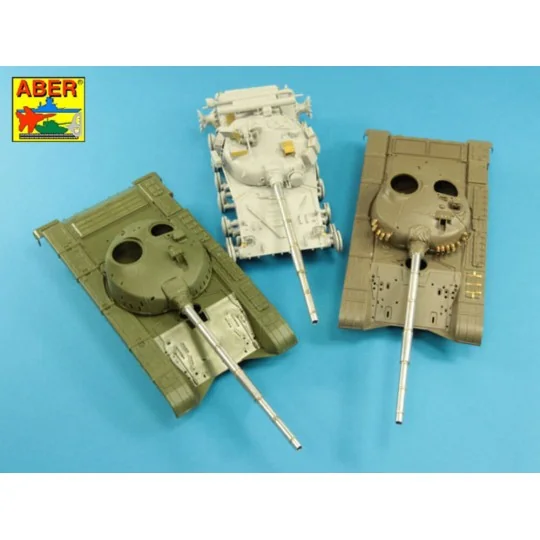 125mm 2A46M Barrel for Russian Tank T-72M1 & T-64A/B - Aber Models ...