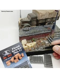 Fired Bricks - No. 1, 1/35 - Royal Model RM945 2