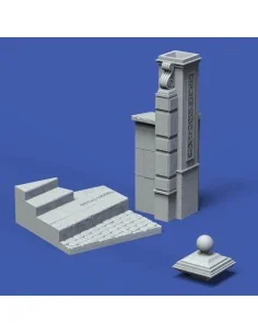 [NO_DESC] Base with column 'cm4x4', 1/32 - Royal Model RM947