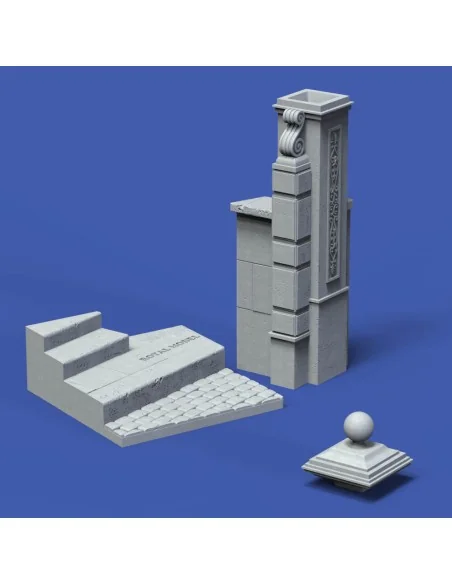 [NO_DESC] Base with column 'cm4x4', 1/32 - Royal Model RM947
