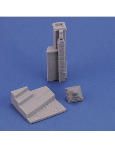 Base with column 'cm4x4', 1/32 - Royal Model RM947