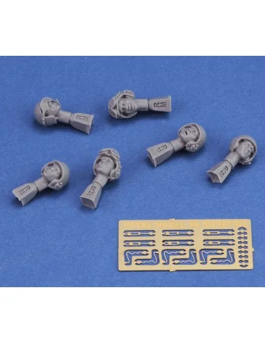 U.S. tanker 'Vietnam' heads, 1/35 - Royal Model RM952