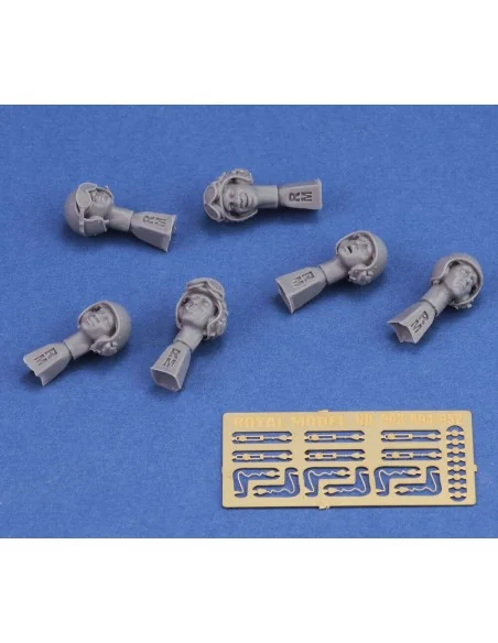 [NO_DESC] U.S. tanker 'Vietnam' heads, 1/35 - Royal Model RM952