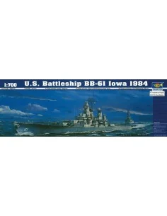 Schlachtschiff USS Iowa BB-61 1984, 1/700 - Trumpeter 05701