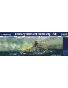 Schlachtschiff Bismarck 1941, 1/700 - Trumpeter 05711