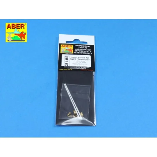 Set of barrels for BMPT Terminator (Zvezda Model), 1/35 - Aber Mode...