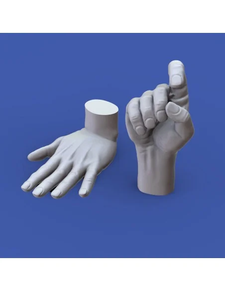 Assorted hands set No. 3, 1/16 - Royal Model RM964